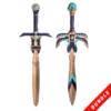 Mek Bundle (Mecha)| 2 Purple and Bronze Foam Swords