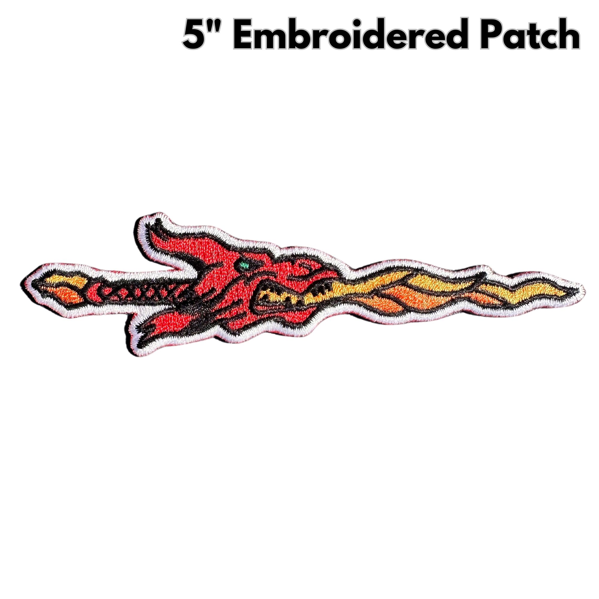 5" Embroidered Patch